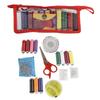 6 Contents Sewing Kit Pouch Needle & Thread Small Sewing Kit for Home Random Col JL186460036320