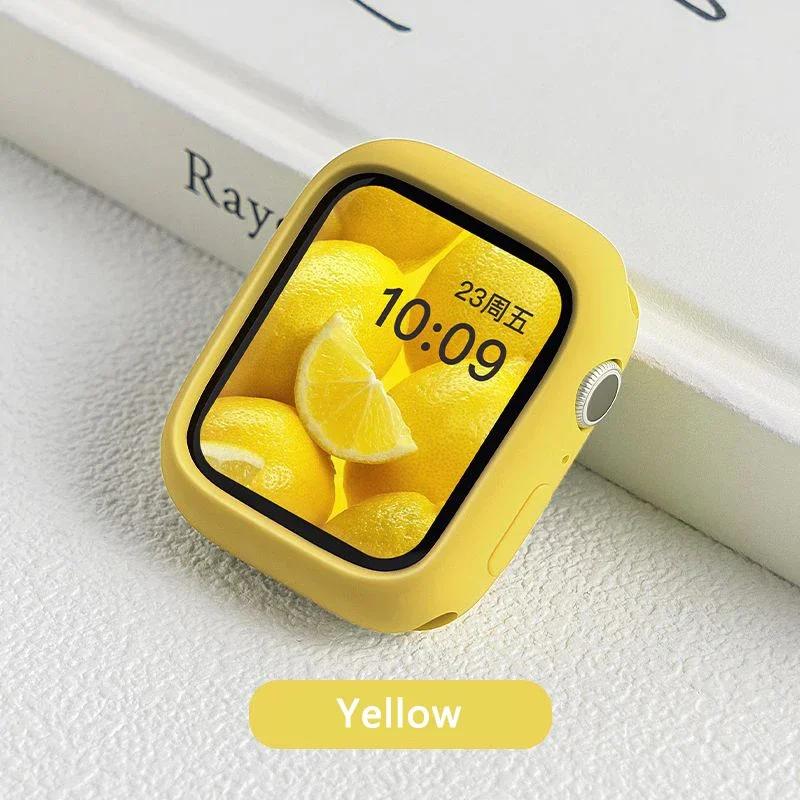 Силиконовый чехол Candy для Apple Watch 10 Case 46мм 42мм 41мм 45мм 49мм Ultra 44мм 40мм Защитный бампер iWatch series 9 8 7 6 Se