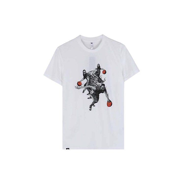Adidas T Shirts Men's Crew Neck Moderate Straight Fit DZ1872
