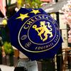Зонт Chelsea F.C. с принтом, автоматическое открытие/закрытие - Портативный складной дизайн - Для ежедневного использования, путешествий/на улице - Подарок на день рождения