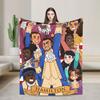 Hamiltons the Musical Blanket Quality Warm Soft  Bedding Throws Winter Picnic Couch Chair Funny Bedspread