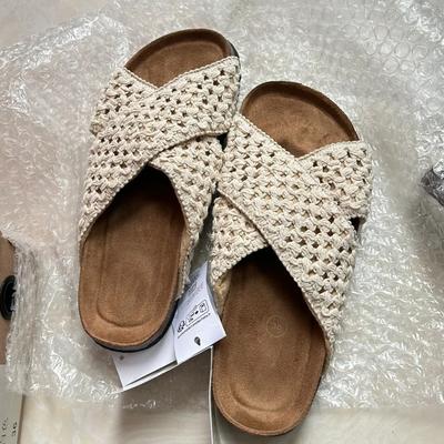 Версия из коровьей кожи~ вязаные шлепанцы с перекрестными ремешками женские ретро туфли на платформе с открытым носком пляжные отпускные крутые шлепанцы
