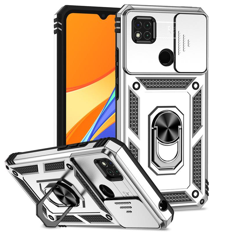 Для Redmi 9C чехол противоударный бронированный магнитный автомобильный держатель кольцо чехол для телефона для Xiaomi Redmi 9C 9 C Redmi9C защитная задняя крышка камеры