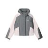 Оригинальная теплая уличная ветровка в стиле колор-блок, женские куртки, облачно-серая F11W539702F-DY