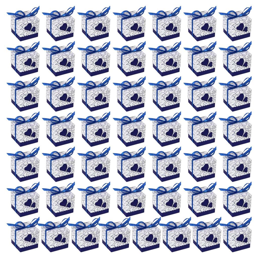 50 шт. Квадратная коробка для конфет Многоцелевой органайзер Держатель Аксессуар Портативный для помещений, улицы, путешествий, кемпинга