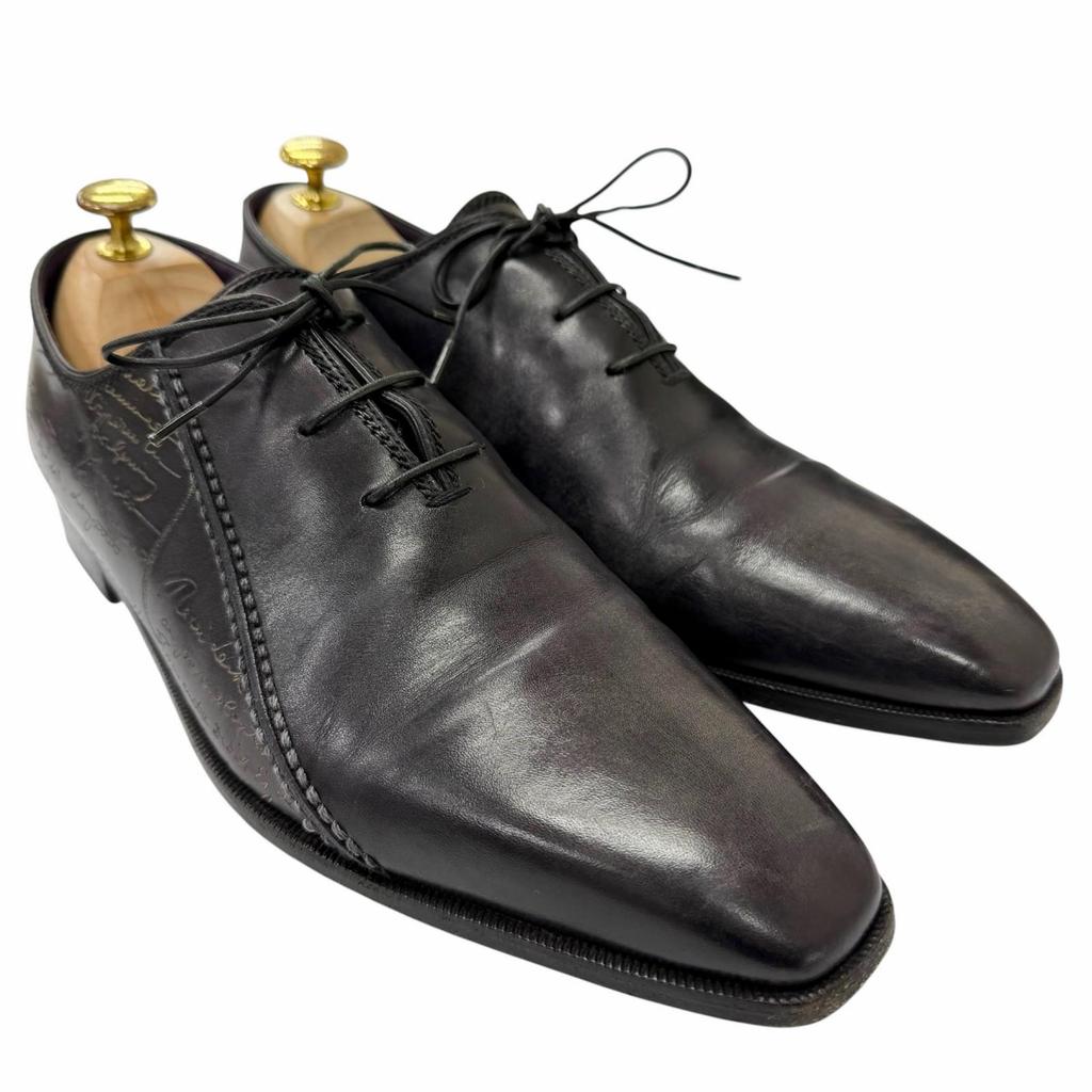 Great BERLUTI Dress shoes Alessandro Scars Calligraphy Used