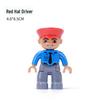 Совместимо с LEGO Duplo: Крупные блоки, Аксессуары, Фигурки, Минифигурки, Куклы, Персонажи и Профессиональные роли (например, Полиция)