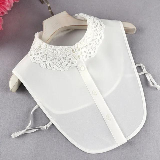 24 Styles Female Chiffon Fake Collar for Women Blouse Shirt False Collar Ladies Lapel Detachable Collar Female Decorative