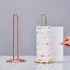 Kitchen Roll Paper Towel Holder Bathroom Tissue Stand Dining Table Vertical Napkins Rack Kitchen Storage Shelf