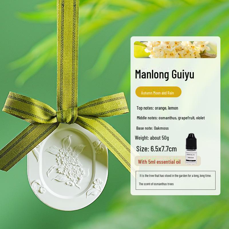 Гипсовые подвесные ароматические таблетки для ароматерапии, устанавливаемые на автомобиль, для дома и гардероба - стойкий и легкий аромат.