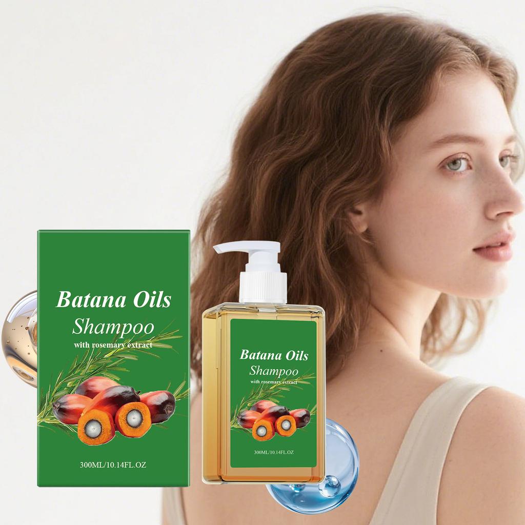 Batana Hair Care Shampoo Gentle Scalp Cleansing Oil Control Moisturizing Smooth Frizz Repair 500ml