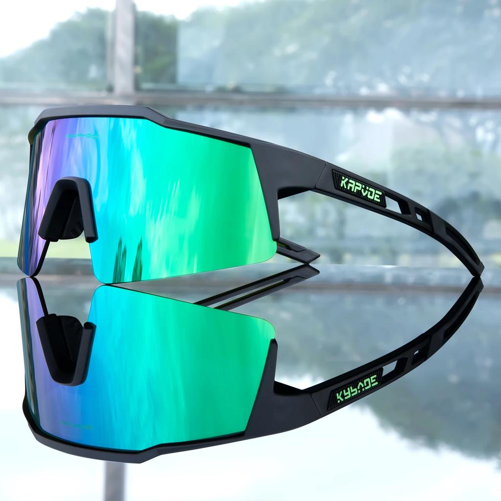 Kapvoe UV400 Спортивные Мужские Велосипедные Солнцезащитные Очки MTB Очки Горный Велосипед Спорт Велосипедные Очки На Открытом Воздухе Велосипедные Очки