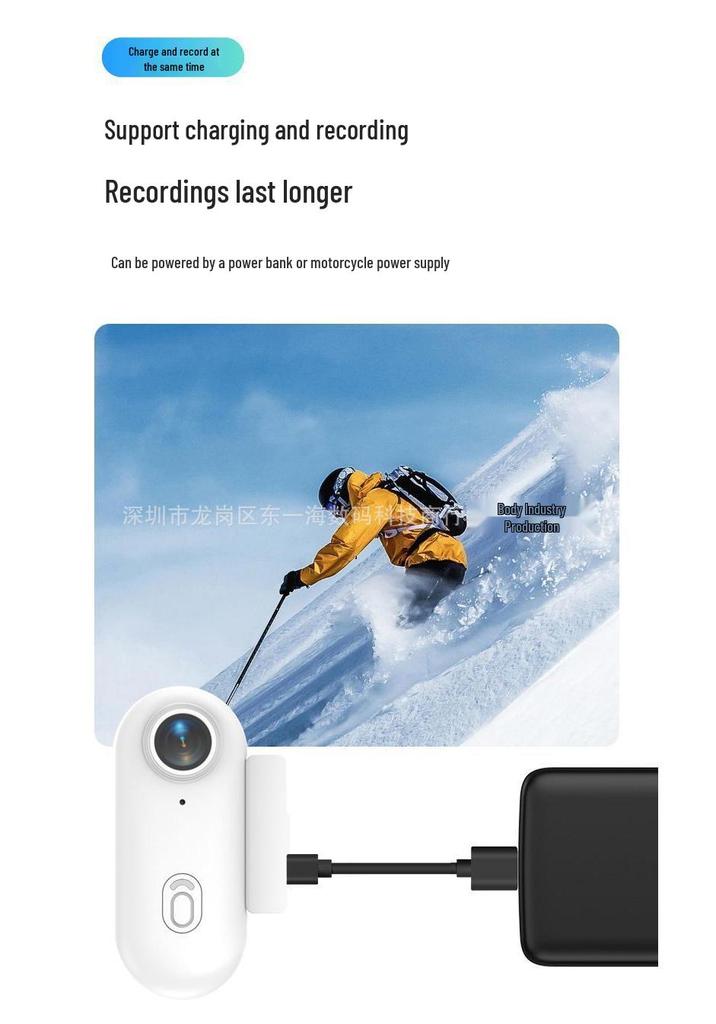 Спортивная камера H88 WIFI с магнитным креплением, видео 4K HD и углом обзора 120 градусов