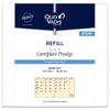QUOVADIS 2026 Edition Planner Diary "Calendar Plan Prestige/Refill" (Monthly Block, Starting October 2025, Square Size 16x16cm) QUOVADIS Qv124rech-pe