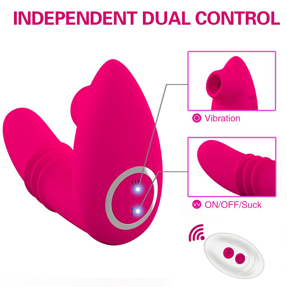 10 Frequency Clitoris Stimulator Vagina Sucking Vibrator For Women Wireless Remote Control G-Spot Female Clitoris Sucker