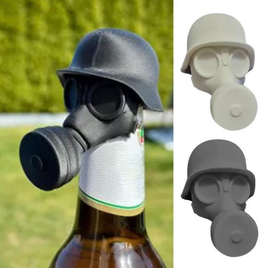 Крышка-пробка для вина Смешная 3D-печать Защита от газа Вино для пивных бутылок