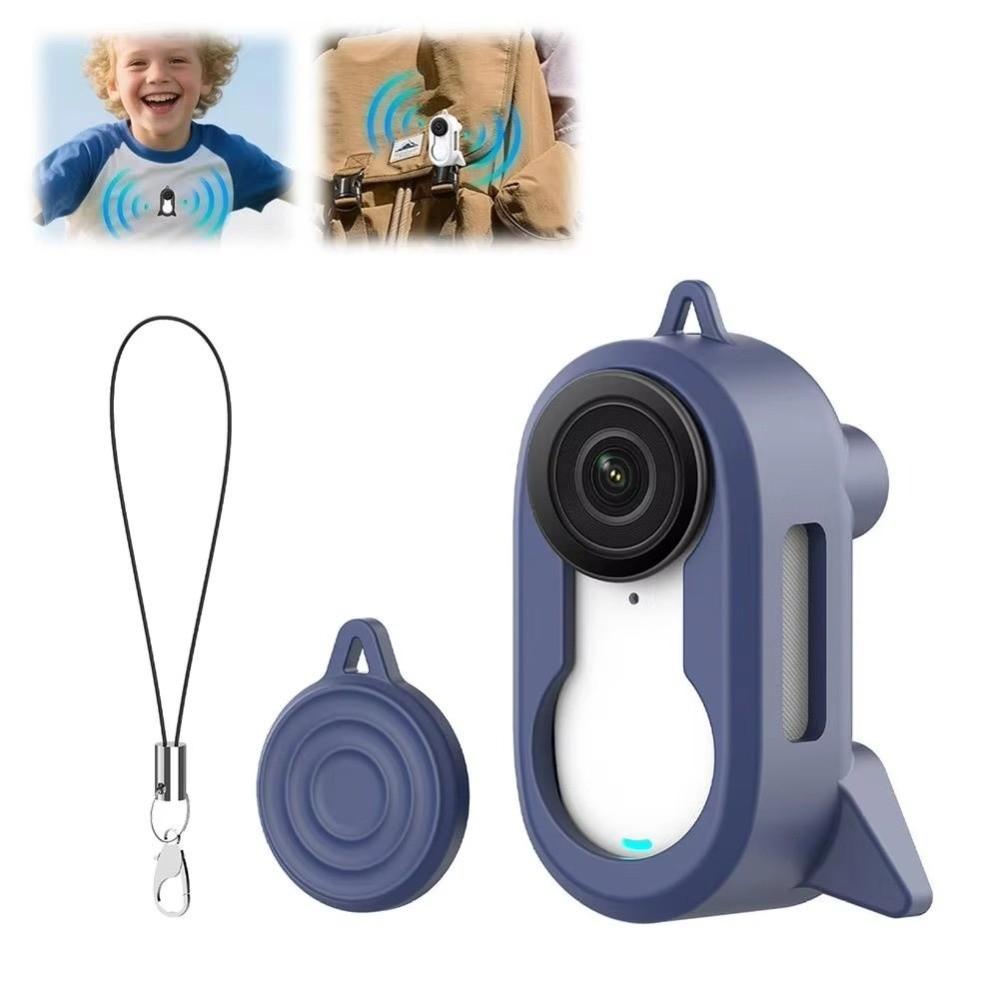 Anti-Scratch Protective Case with Brooch for Insta360 GO3S/GO3 Action Camera Accessories