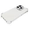 For iPhone 13 Pro 6.1 Inch Back Cover WANLONFENG TM Series 2.0mm Clear TPU Phone Case (Big Lens Hole)