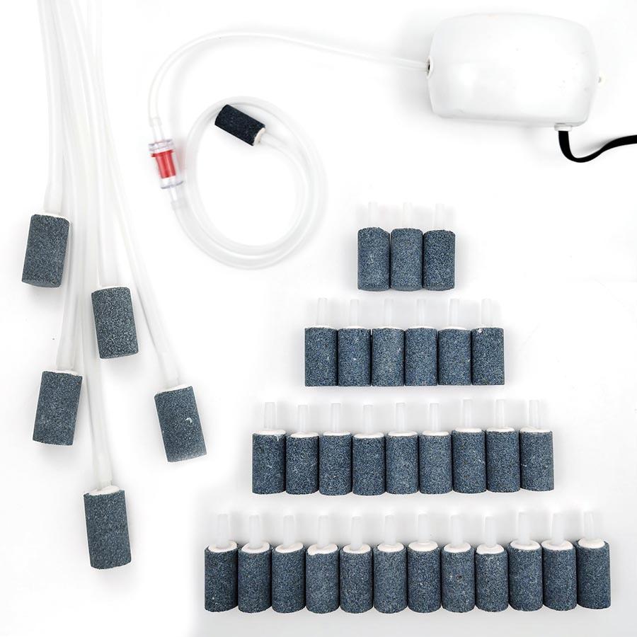 3-12 шт. Цилиндрические аэраторы для аквариумов - Аксессуары для воздушного насоса для аэрационных насосов для аквариума и гидропонных аэрационных пластин