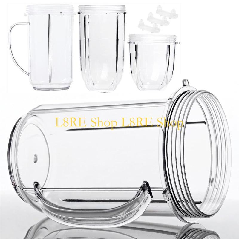 Лезвие для блендера L8RE, стаканы для соковыжималки, пластиковый материал для серии Magic 250W MB1001