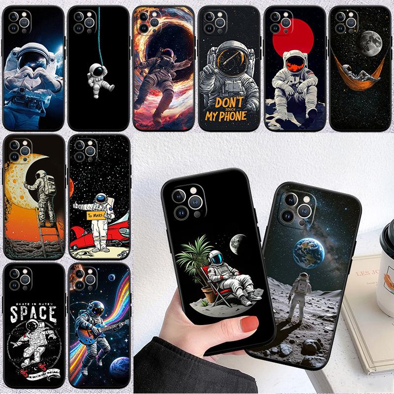 Astronaut Space Moon Phone Case for Huawei Mate 20 P Smart+ P20 P30 Lite Pro Y5p Y6p Y6s Y7a Y8p Y8S Y9 Prime Y9S