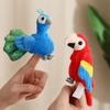 Handmade Doll Finger Plush Doll Soft Toy Plush Finger Puppet Fun Doll Hand Puppets  Storytelling