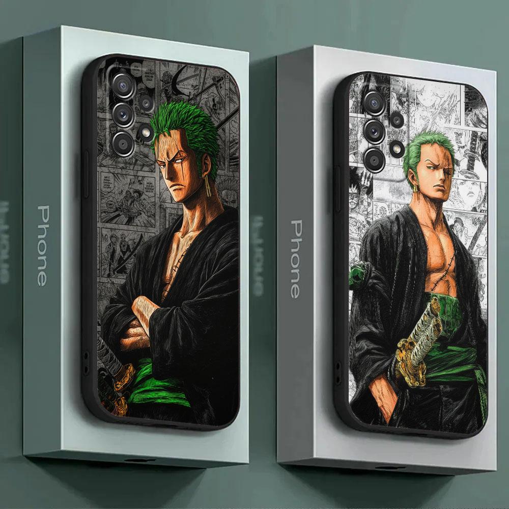 Ones Pieces Luffy Zoro Fashion Phone Cover For Samsung Galaxy A56 A57 5G A37 A55 A36 A26 A17 A07 A35 A34 A53 A54 A52 A73 72 Case