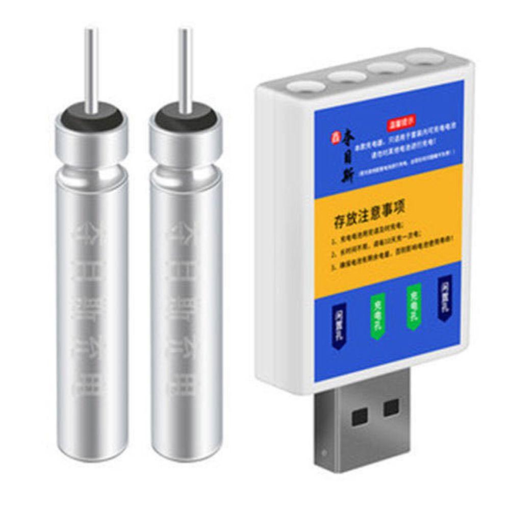 CR425 USB Charger Fishing Float Rechargeable Battery Lithium Pin Cells Electronic Floats Batteries
