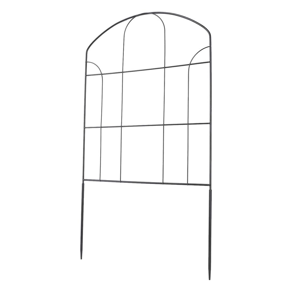 Декоративный садовый забор Арочный забор Бордюр Железная металлическая проволока Панельный забор Собака Кролики Земляные колья Fe