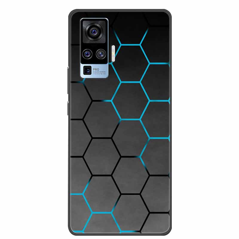 Чехол для Vivo X50 Pro Мультяшный Мягкий Силиконовый ТПУ Чехлы для Телефона для Vivo X50 Pro Plus Pro+ Чехол для Vivo X50 5G V2001A Милый Coque