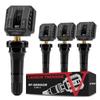 LAUNCH X431 TSENSOR-05 Универсальный датчик TPMS 315 МГц/433 МГц Двойная частота Регулируемый угол Резиновый клапан Монитор давления в шинах