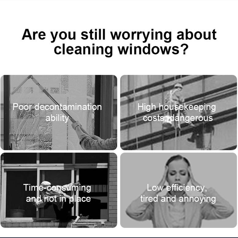 Робот-мойщик окон, очиститель стекол, сменный комплект для машины с дистанционным управлением 100-240 В