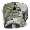 Мужская кепка Snapback, армейские шляпы, кадетские патрульные кепки, регулируемая пятиконечная звезда, камуфляжная бейсболка с плоским верхом