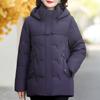 Winter Down Jacket for Women Parkas Hooded Plus Size Elegant Thick Warm Down Coat Woman Outerwears