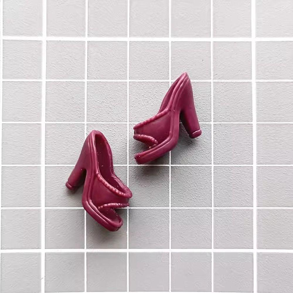 30cm 1/6 Doll Shoes Original Doll Slippers High Quality Doll Casual Shoes Doll Accessories