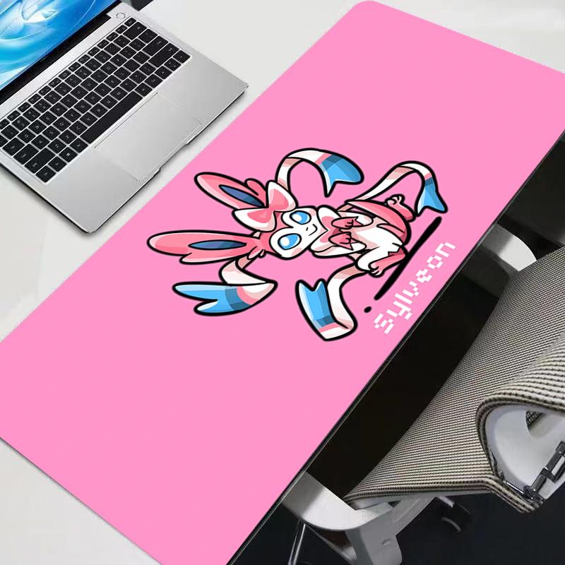 XXL Mouse Pad durable Anime Gamer Computer Pokemon Pikachu Mousepad Gaming Accessories Tablet Varmilo Keyboard Mausepad