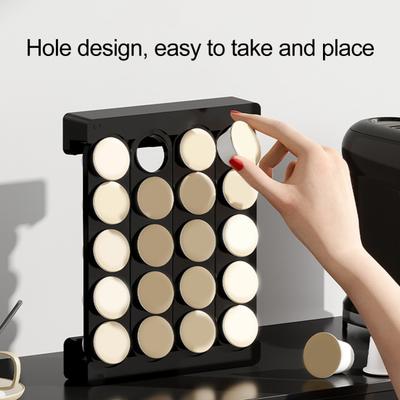 Держатель для кофейных капсул на 20 ячеек, большая вместимость, для типа K