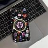 D-Dellafuente-FC  Phone Case For iPhone 17,16,15,14,13,12,11 Plus,Pro Max,XS,Soft Silicone Black Cover