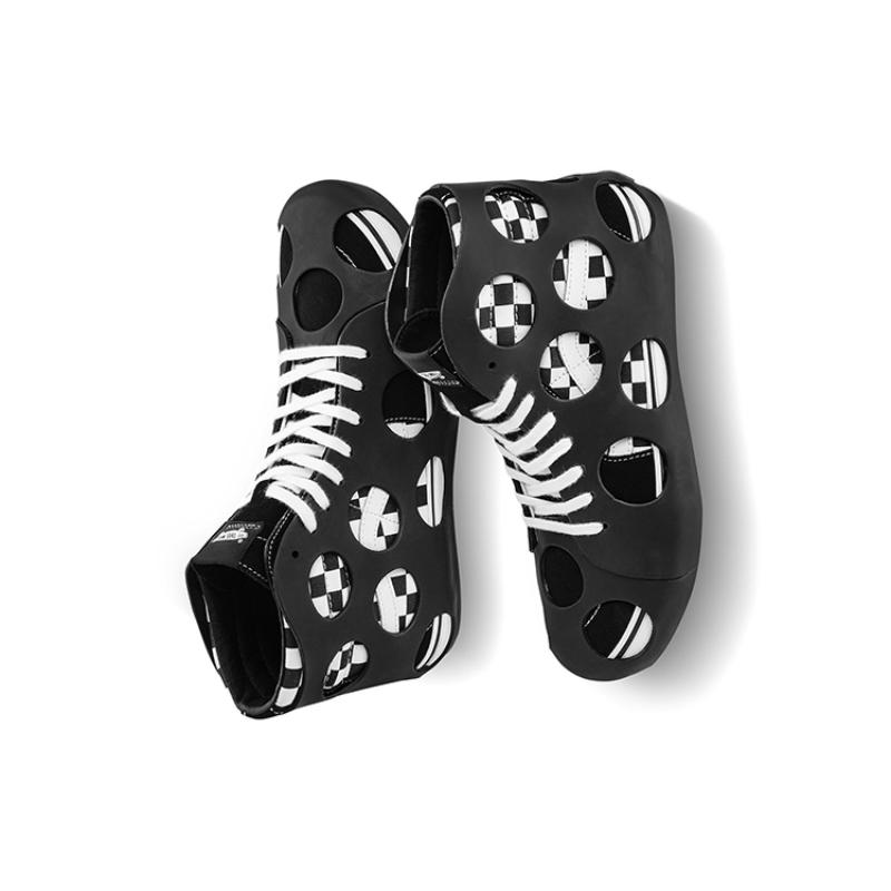 Vans Sk8 Hi Cage Vlt Lx 'Polka Dot Checkered Black' Vans VN0A5FBW2UG