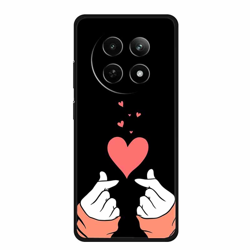 Чехол для Realme 13+ Роскошные мягкие силиконовые чехлы из ТПУ для OPPO Realme 13 Plus 5G Realme13+ Ударопрочный защитный чехол Fundas
