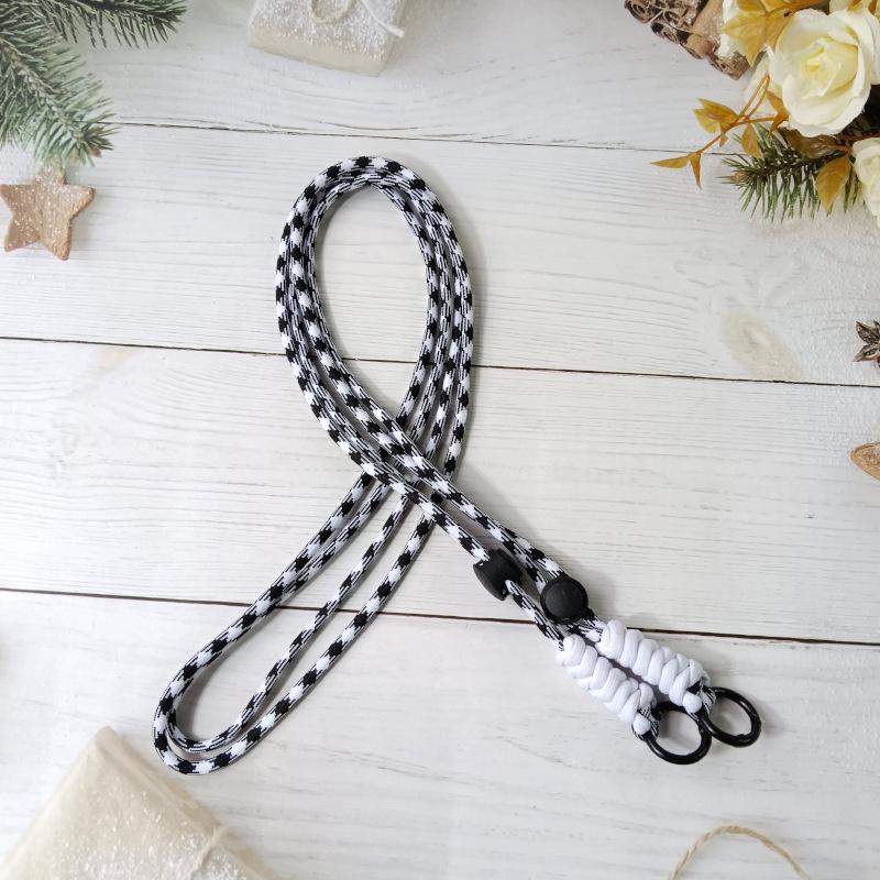 Регулируемый плетеный ремешок для телефона - съемный ремень через плечо