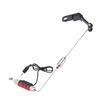 4Pcs Iron Fishing Bite Alarm Hanger Swinger LED Illuminated Indicator