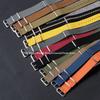 Nylon Watch Band 18mm 20mm 22mm for Seiko for Omega 007 Strap Premium Army Sport Dropshipping Green Brown Gray Belt Bracelet