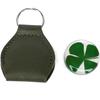 Real Four Leaf Clover Good Luck Pocket Token, Preserved, 1.25” (CLOVER01)