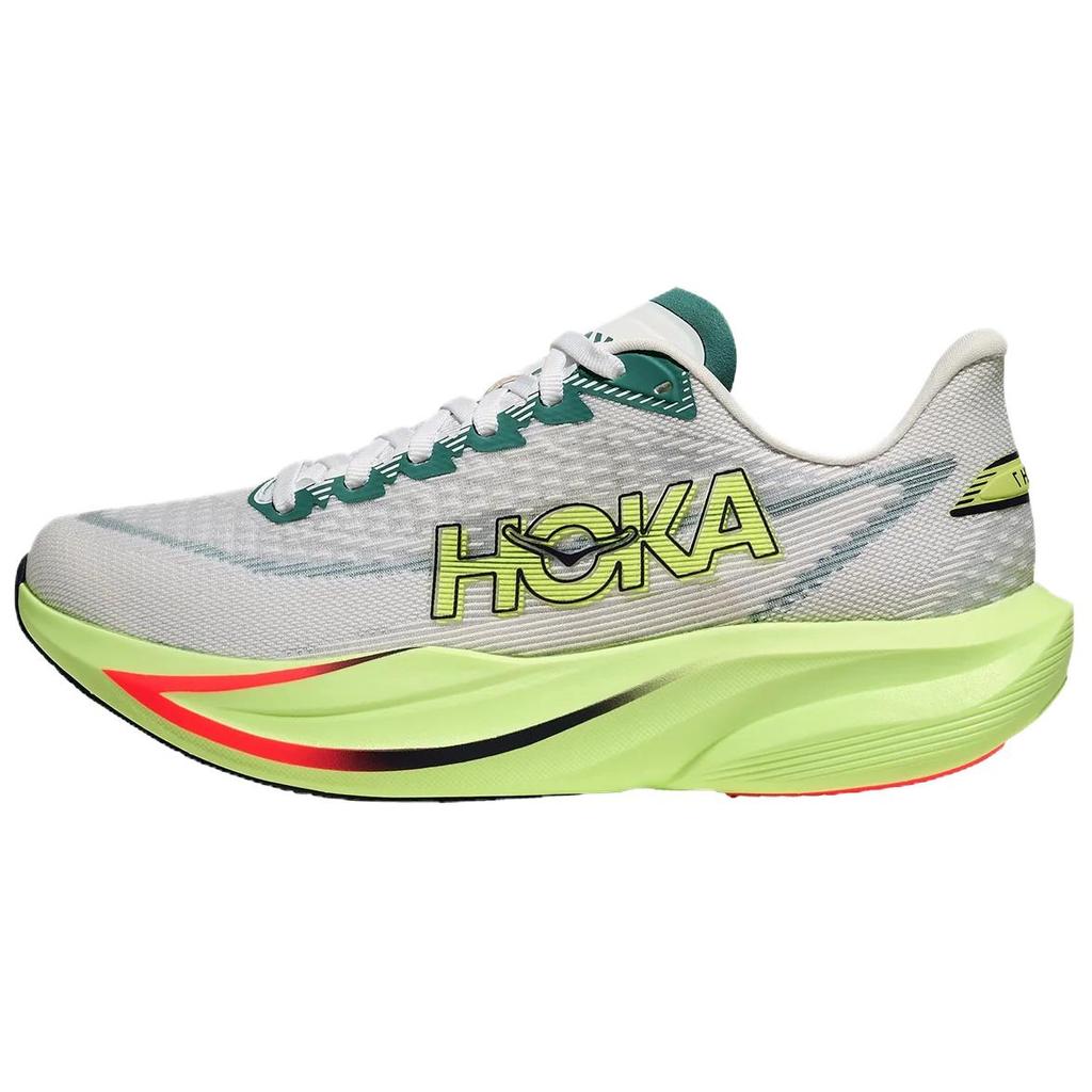HOKA One One Беговые кроссовки MACH 7 Унисекс Белый Зеленый 1171904-FYZ