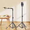 Horizontal Overhead Tripod Adjustable Cell Phone Tripod Stand Horizontal Stand for Video Recording