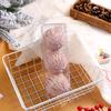 3Pcs Fashion Xmas Tree Ornaments Foam Ball Christmas Decor Hanging Pendant Sequins Ball Party Decor