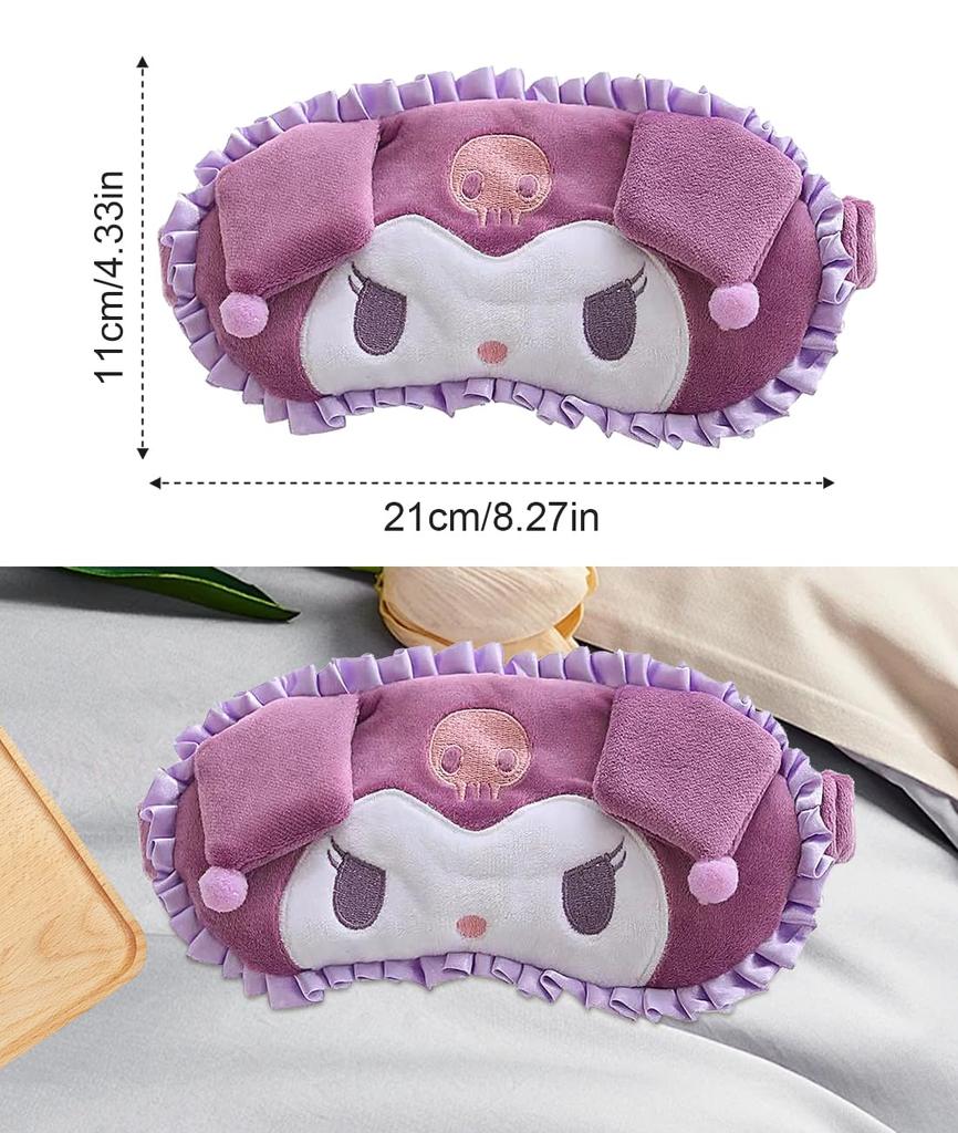 GHDVOP Kuromi Маска для глаз с милым Это обеспечивает удобную блокирует свет и обеспечивает светоблокировку и это блокирует свет и является