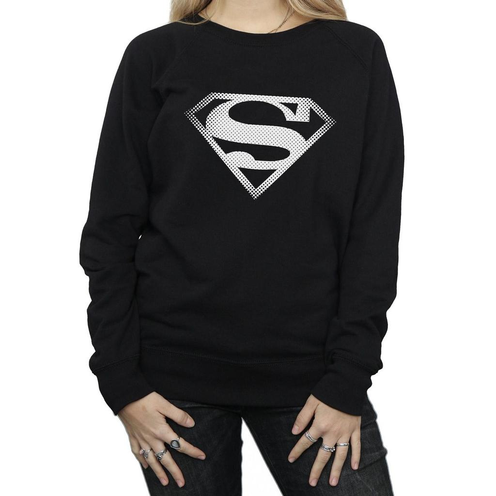 DC Comics Womens/Ladies Superman Spot Logo Sweatshirt