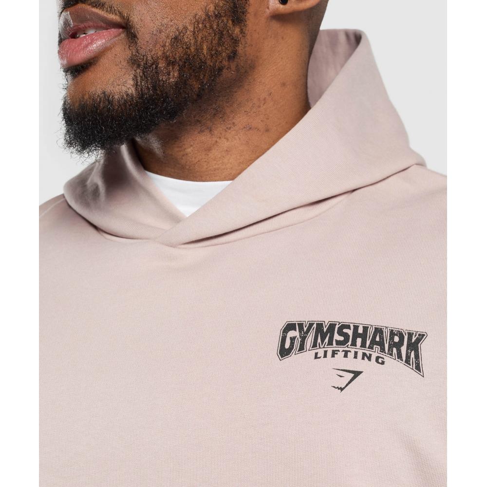 Gymshark Худи Committed To The Craft Приглушенно-розовый A1c4r Kb68